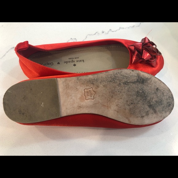 Kate Spade x GapKids Red Ballerina Shoes - Picture 9 of 10